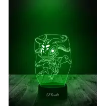 copy of 3D LED Lampe Plexido Geschenk Panzer Kampffahrzeug - 3