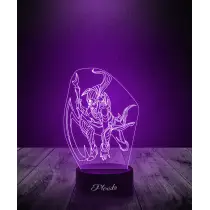 copy of 3D LED Lampe Plexido Geschenk Panzer Kampffahrzeug - 1