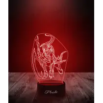 copy of 3D LED Lampe Plexido Geschenk Panzer Kampffahrzeug - 2