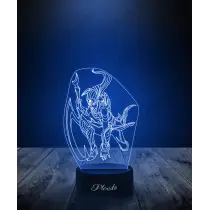 copy of 3D LED Lampe Plexido Geschenk Panzer Kampffahrzeug - 3