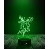 copy of 3D LED Lampe Plexido Geschenk Panzer Kampffahrzeug - 2