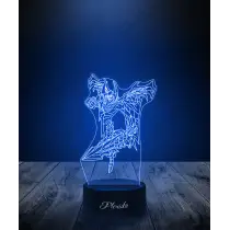 copy of 3D LED Lampe Plexido Geschenk Panzer Kampffahrzeug - 3