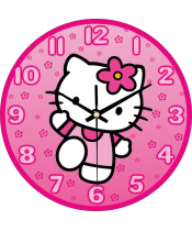 zegar_ścienny_dla_dzieci_plexido_hello_kitty