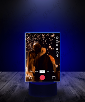 Ramka Miłosna Tiktok na Szkle - 1