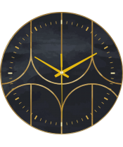 zegar_ścienny_do_biura_plexido_modern_gold