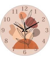 Zegar Ścienny Boho Plexido Kwiat Kształty - 1