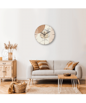 Zegar Ścienny Boho Plexido Line Art Dziewczyna - 2