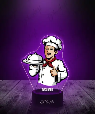 Chef 3D-LED-Lampe | Plexido