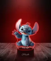 3D Plexido LED Lamp with Waving Stitch Print