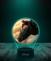 Lampka LED 3D Plexido z Nadrukiem Jak Wytresować Smoka