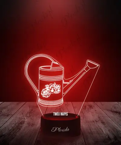 Lampka LED 3D Plexido Konewka Hobby