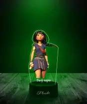 Lampka LED 3D Plexido z Nadrukiem Kayara Niepokonana