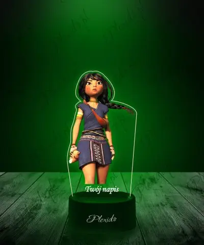 Lampka LED 3D Plexido z Nadrukiem Kayara Niepokonana