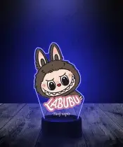 Lampka LED 3D z Nadrukiem Labubu Chestnut Cocoa