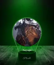 Lampka LED 3D z Nadrukiem Doom The Dark Ages