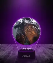 Lampka LED 3D z Nadrukiem Doom The Dark Ages