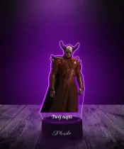 Lampka LED 3D z Nadrukiem Doom The Dark Ages Prince Ahzrak
