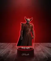 Lampka LED 3D z Nadrukiem Doom The Dark Ages Prince Ahzrak