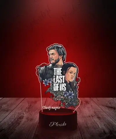 Lampka LED 3D z Nadrukiem The Last Of Us Bohaterowie
