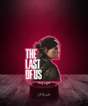 Lampka LED 3D z Nadrukiem Gra The Last Of Us Ellie
