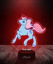 Lampka LED 3D z Nadrukiem My Little Pony Ivy