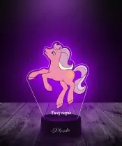 Lampka LED 3D z Nadrukiem My Little Pony Sundance