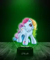 Lampka LED 3D z Nadrukiem My Little Pony Rainbow Dash