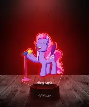 Lampka LED 3D z Nadrukiem My Little Pony StarSong