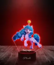 Lampka LED 3D z Nadrukiem My Little Pony Izzy Moonbow