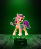 Lampka LED 3D z Nadrukiem My Little Pony Sunny Starscout