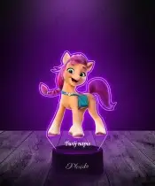 Lampka LED 3D z Nadrukiem My Little Pony Sunny Starscout