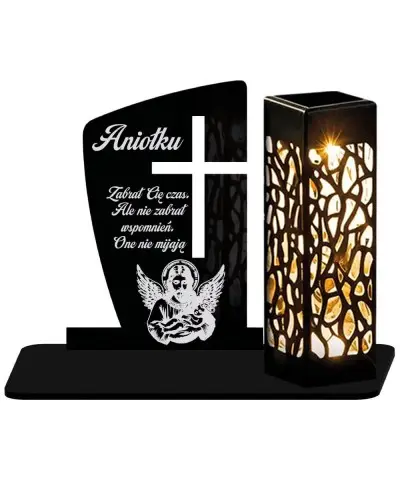 Kerze-Statuette führte auf...