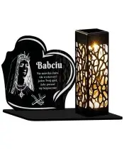 Large Led Candle Statue for the Grave All Saints Cemetery Patterns