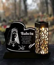 Large Led Candle Statue for the Grave All Saints Cemetery Patterns