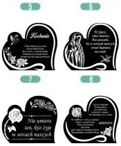 Solar-LED-Kerze für das Grab All Saints Cemetery Heart Patterns