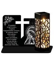 Ewige Kerze, LED-Statuette für das Grab Allerheiligen, Designs | Plexido