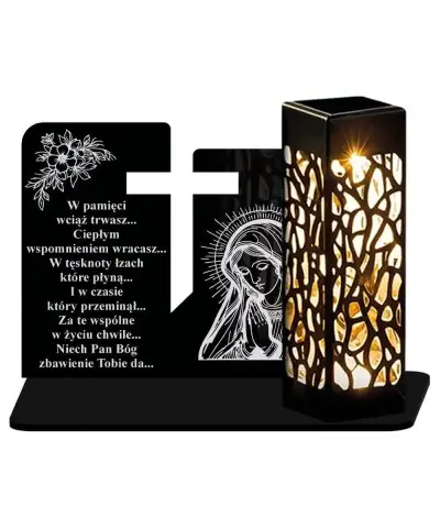 Ewige Kerze, LED-Statuette...