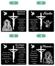 Eternal Candle Led Statuette for the Grave of All Saints Cemetery Jesus