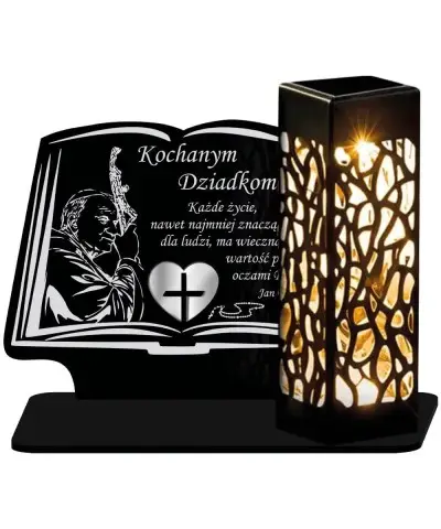 Znicz Solarny Statuetka Led...