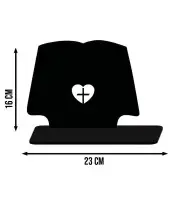 Solar Candle Led Statuette for the Grave at All Saints Cemetery