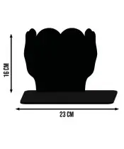 Solar Candle Statuette for the Grave All Saints Cemetery Heart