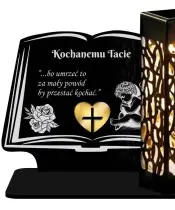 Solar Candle Led Statuette for the Grave All Saints Cemetery Patterns