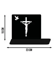 Eternal Candle Led Statuette for All Saints' Grave Cemetery Patterns