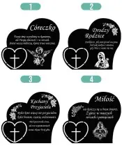 Znicz Solarny Statuetka na Grób Cmentarz Wszystkich Świętych Serca