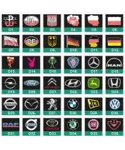 Beleuchtete LED-Ecktafeln für LKW-Fahrer Premium-Druck