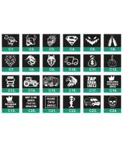 Led Tir Corner Boards Illuminated for Driver for Premium Truck Print