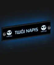 Beleuchtete Tafel für einen Bus-Lkw-Fahrer, Ihr eigenes Premium-Design