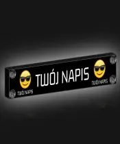 Beleuchtete Tafel für einen Bus-Lkw-Fahrer, Ihr eigenes Design, Premium-Druck