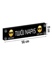 Illuminated Driver's Board for Truck Bus Your Own Design Premium Print