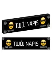 Illuminated Driver's Board for Truck Bus Your Own Design Premium Print